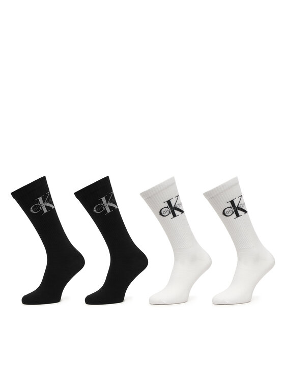 Calvin Klein Skarpety długie 701241258 Czarny