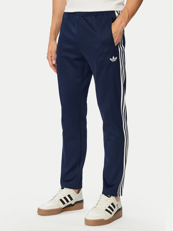 adidas Spodnie dresowe Beckenbauer Track KE3529 Granatowy Regular Fit