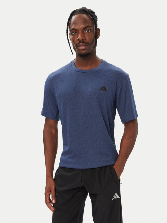 adidas Koszulka techniczna Workout Essentials KS3806 Granatowy Regular Fit