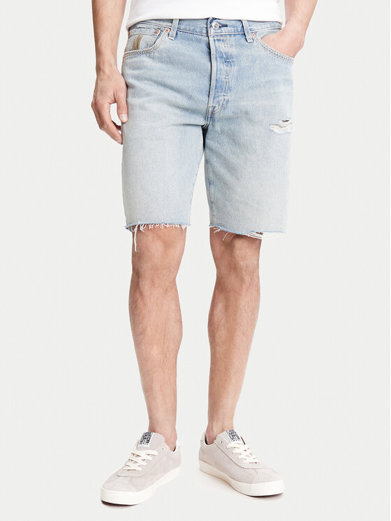 Levi's® Szorty jeansowe 501® 36512-0257 Niebieski jasny Regular Fit