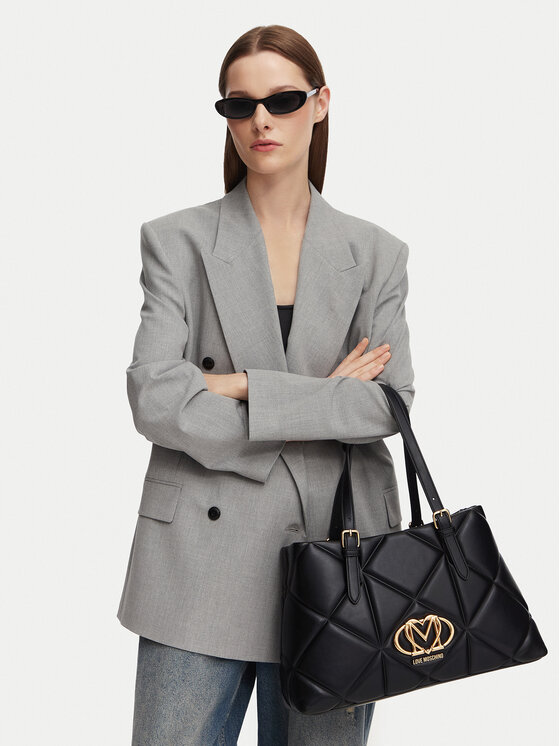 LOVE MOSCHINO Torebka JC4033PP1PLC0000 Czarny