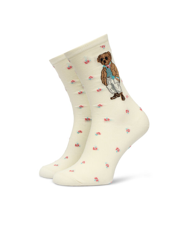 Polo Ralph Lauren Skarpety długie 455P10244001 Écru