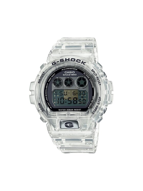 G-Shock Zegarek 40th Anniversary Clear Remix DW-6940RX-7ER Bezbarwny