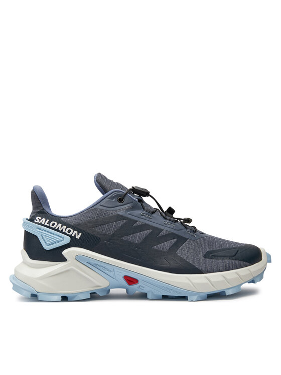 Salomon Buty do biegania Supercross 4 L47461700 Granatowy