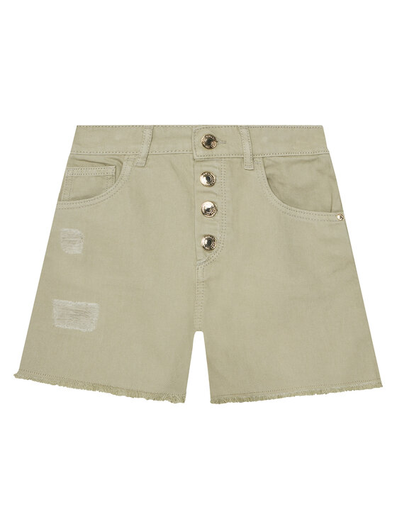 Guess Szorty materiałowe J5GD29 WH6L0 Beżowy Regular Fit