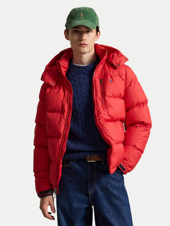 Polo Ralph Lauren Kurtka puchowa 710968278501 Czerwony Regular Fit