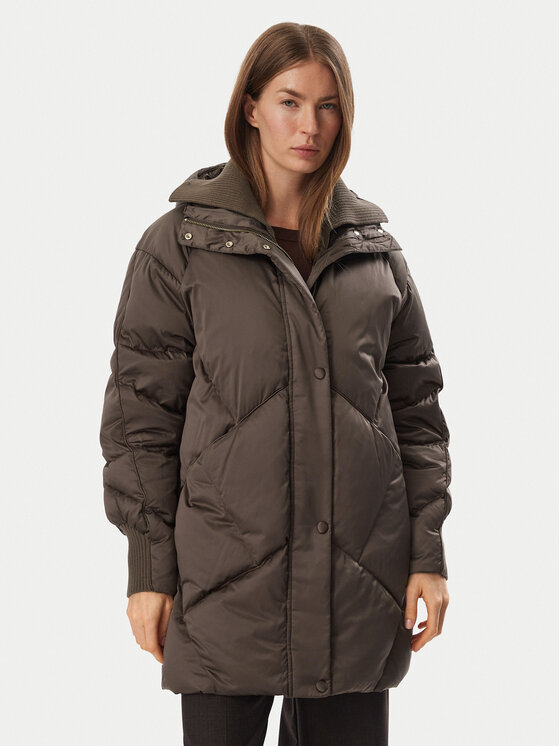 Marella Kurtka puchowa Angus  2623486094 Brązowy Regular Fit