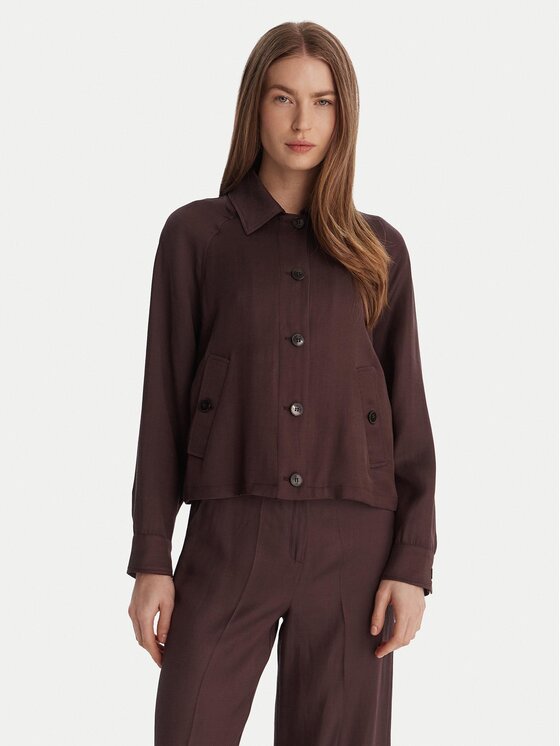 Marella Koszula Emme by Marella Baia1 2615191051 Brązowy Regular Fit