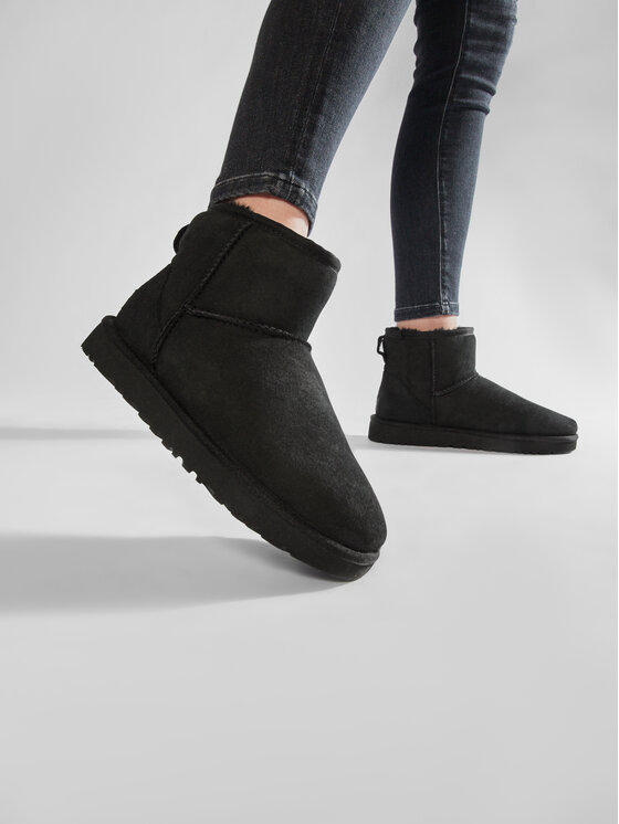 Ugg Śniegowce W Classic Mini II 1016222 Czarny
