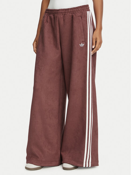 adidas Spodnie dresowe Adilenium Season 6 LH1924 Bordowy Loose Fit