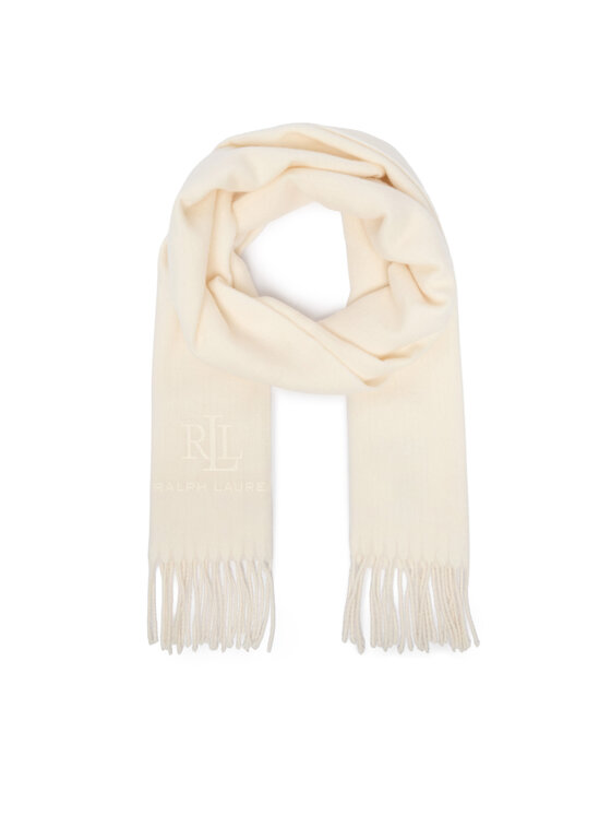 LAUREN RALPH LAUREN Szalik 454927208001 Kremowy