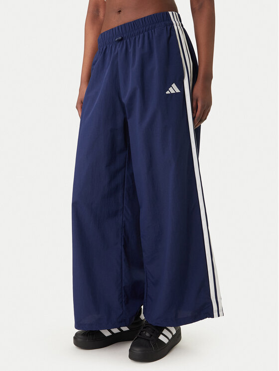 adidas Spodnie dresowe Essentials 3-Stripes JV5328 Granatowy Loose Fit