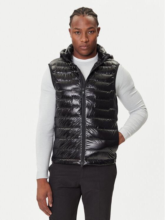BOSS Kamizelka Hypelite 50541303 Czarny Regular Fit