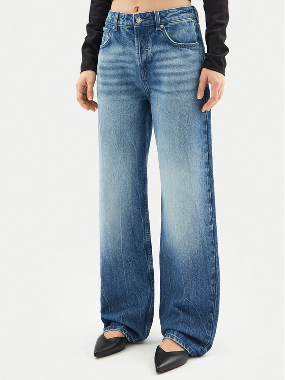 HUGO Jeansy 50530316 Niebieski Regular Fit