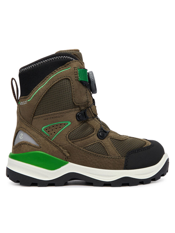 ECCO Śniegowce Snow Mountain 710332 Zielony