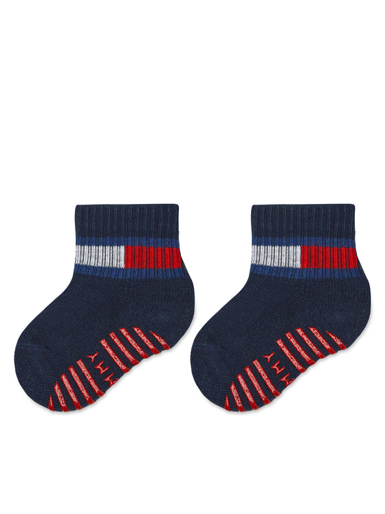 Tommy Hilfiger Skarpety długie 701226500 Granatowy