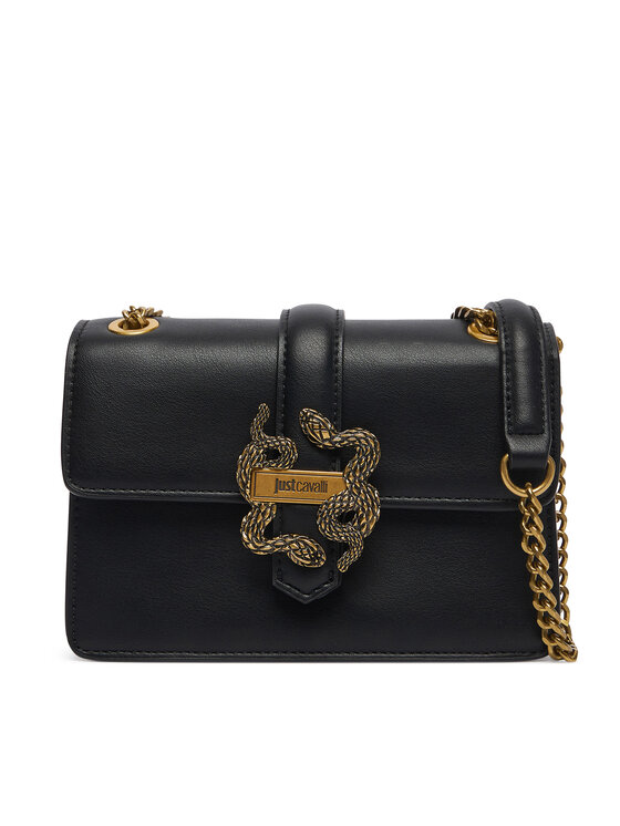 Just Cavalli Torebka Iconic Snakes 81RA4BA3 ZSA89 Czarny