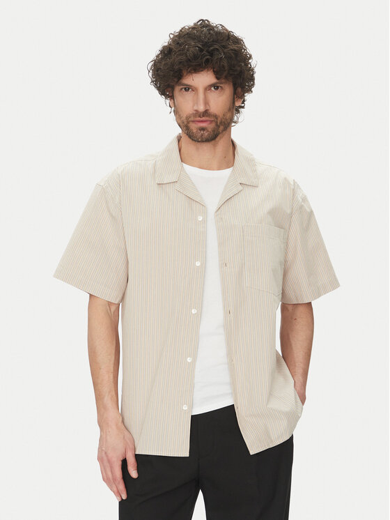 Jack & Jones Koszula Cody 12269801 Beżowy Relaxed Fit