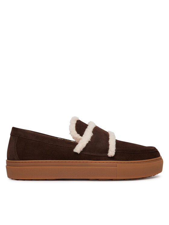 Inuikii Półbuty Shearling Loafer 2006.003.0011 Brązowy ciemny