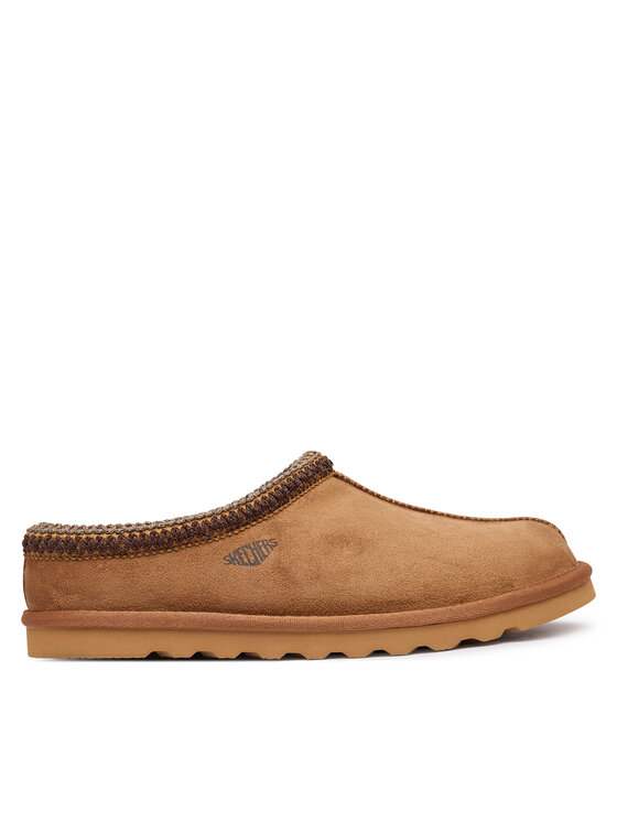 Skechers Kapcie Renten - Ulrich 205605/TAN Brązowy