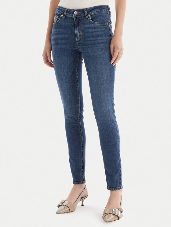 Liu Jo Jeansy UF5013 D0236 Niebieski Bottom Up Fit
