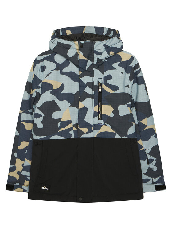 Quiksilver Kurtka snowboardowa Mission EQBTJ03196 Niebieski Regular Fit