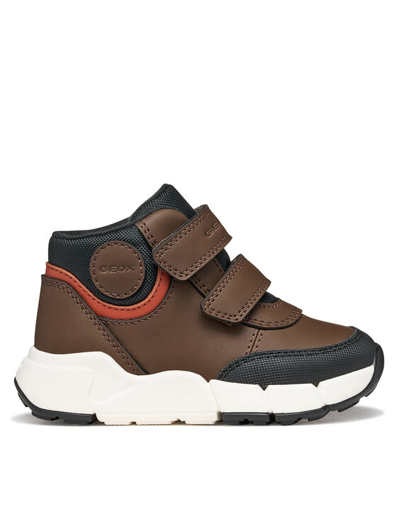 Geox Trzewiki B Flexyper Mini Boy B666GA 0MEBC C6R6B M Brązowy ciemny
