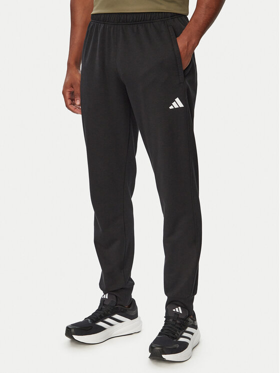 adidas Spodnie dresowe Workout Essentials KS7959 Czarny Regular Fit