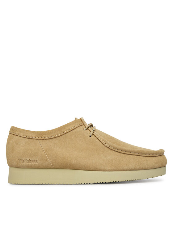 Clarks Półbuty Wallabee Lite 26327369 Beżowy