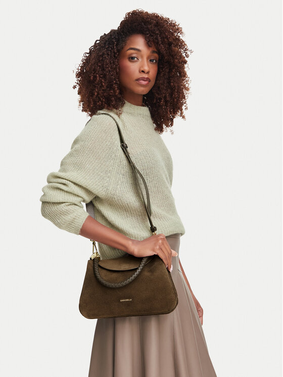 Coccinelle Torebka VCL Coccinelletiggy Suede Bim E1 VCL 18 02 01 Khaki