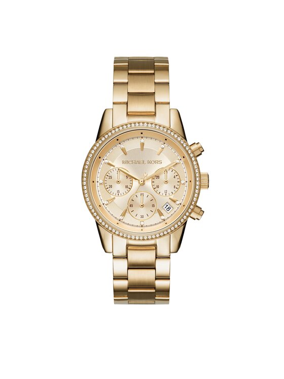 Michael Kors Zegarek Ritz MK6356 Złoty