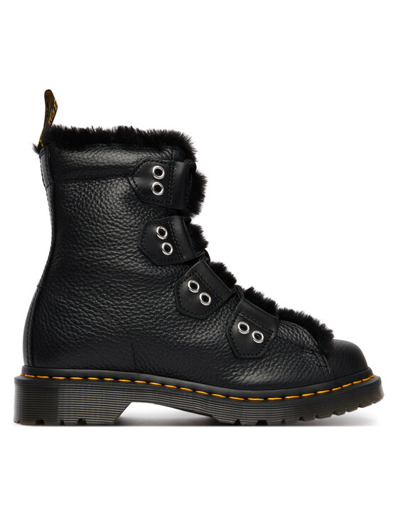 Dr. Martens Trapery 1460 Faux Fur Lined DM31876001 Czarny