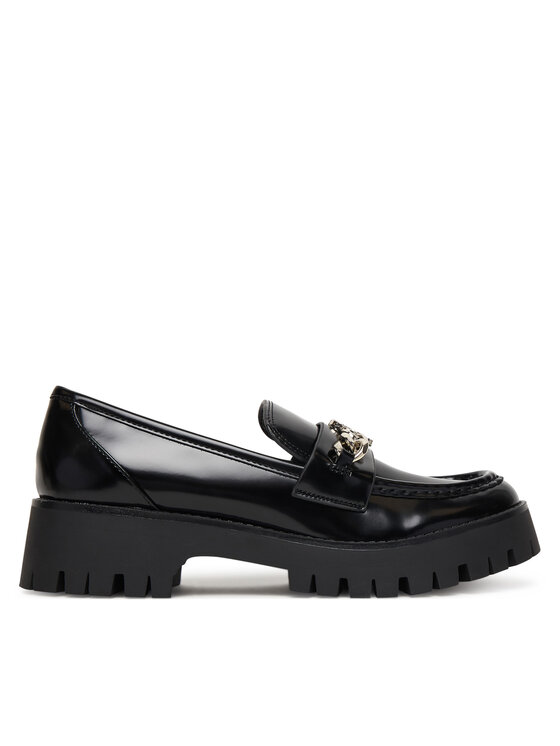 Guess Loafersy FLPALR ELE14 Czarny