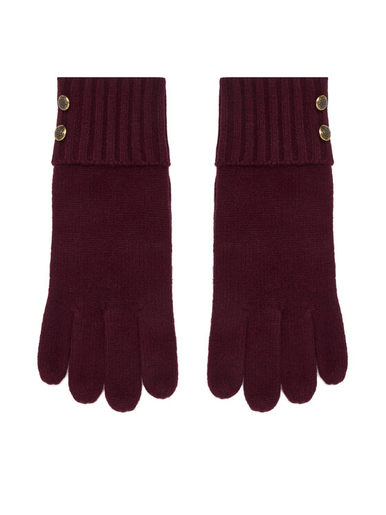 LAUREN RALPH LAUREN Rękawiczki 454P04468004 Bordowy