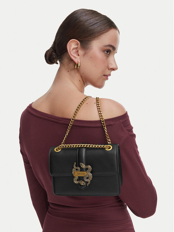 Just Cavalli Torebka Iconic Snakes 81RA4BA3 ZSA89 Czarny