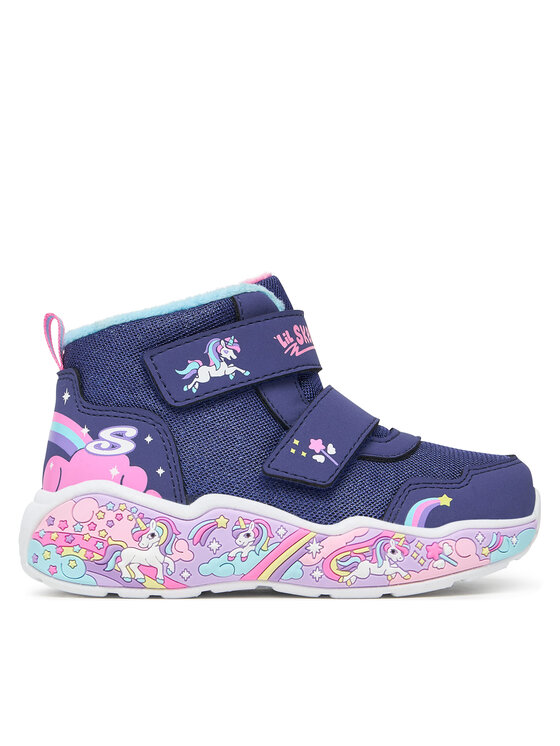 Skechers Śniegowce Play Scene 303163N/NVMT Różowy