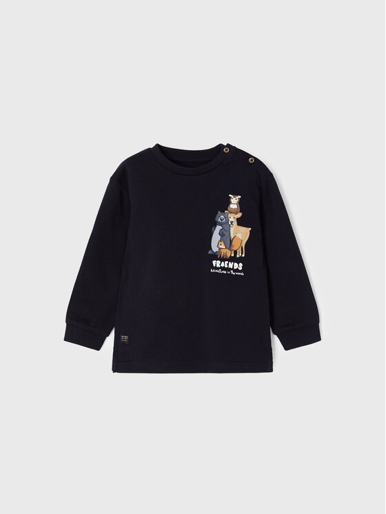 Mayoral Bluzka 2010 Czarny Regular Fit