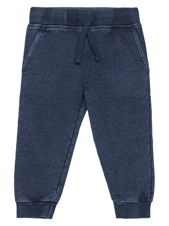 Guess Spodnie dresowe N5YQ14 KCYC0 Granatowy Regular Fit