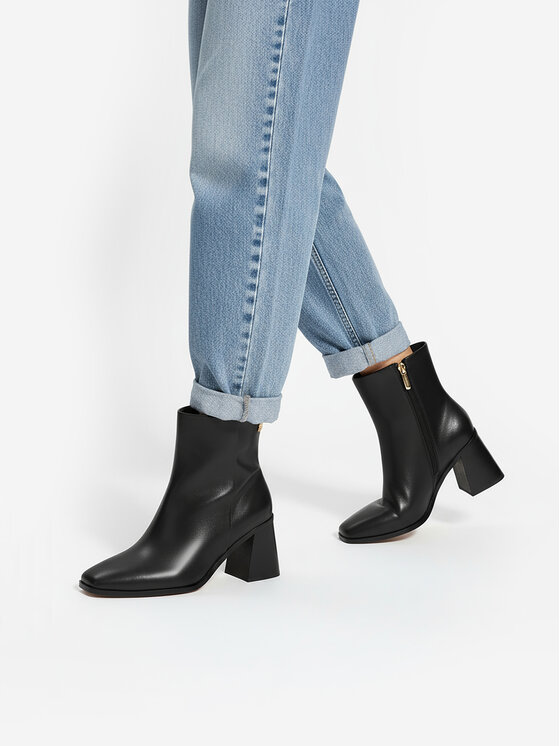 Nine West Botki CEO-MUNIRA-01 Czarny