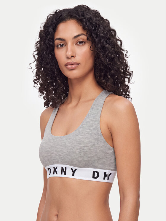 DKNY Biustonosz top DK4519 Szary
