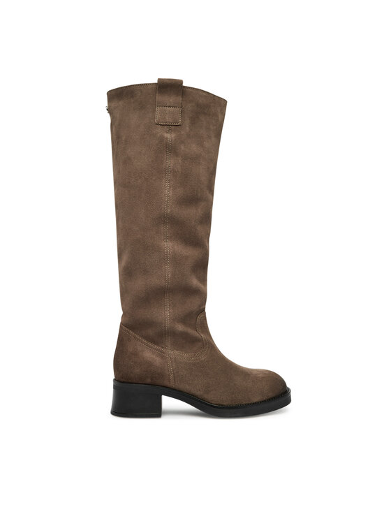 Steve Madden Kozaki Banner SM11003092 Brązowy