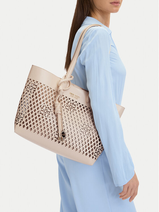 Nine West Torebka CEO-Bleeker Petal-LDA8699A Kremowy