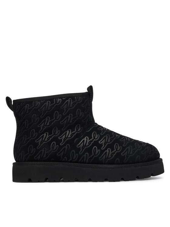 KARL LAGERFELD Śniegowce Skylar Lo KL47636 Czarny