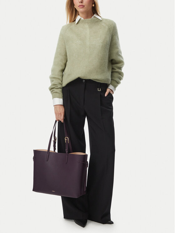 Furla Torebka Ava L Tote WB02001 BX4329 5340S Brązowy ciemny