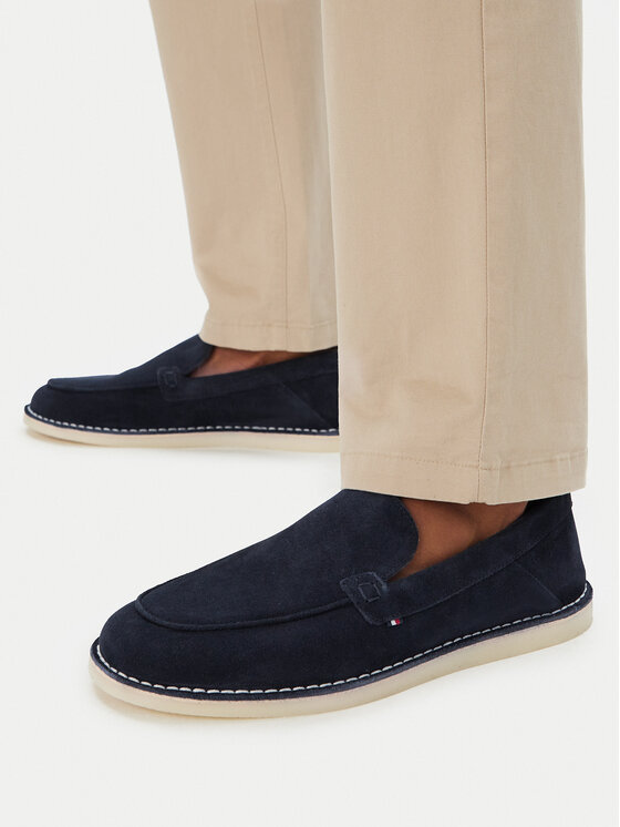 Tommy Hilfiger Mokasyny FM0FM05782 Niebieski