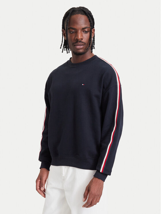 Tommy Hilfiger Bluza UM0UM03943 Granatowy Regular Fit