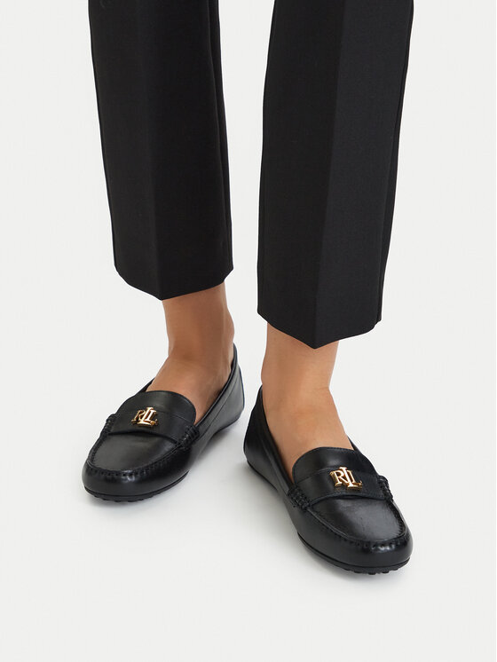 LAUREN RALPH LAUREN Mokasyny 802P09040001 Czarny