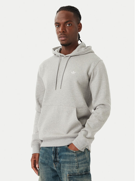 adidas Bluza Trefoil Essentials KS9807 Szary Regular Fit
