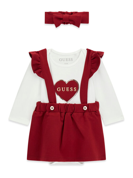 Guess Komplet body i spódnica S6BG09 K6007 Kolorowy Regular Fit
