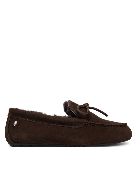 EMU Australia Kapcie Sandrine W13211 Brązowy ciemny